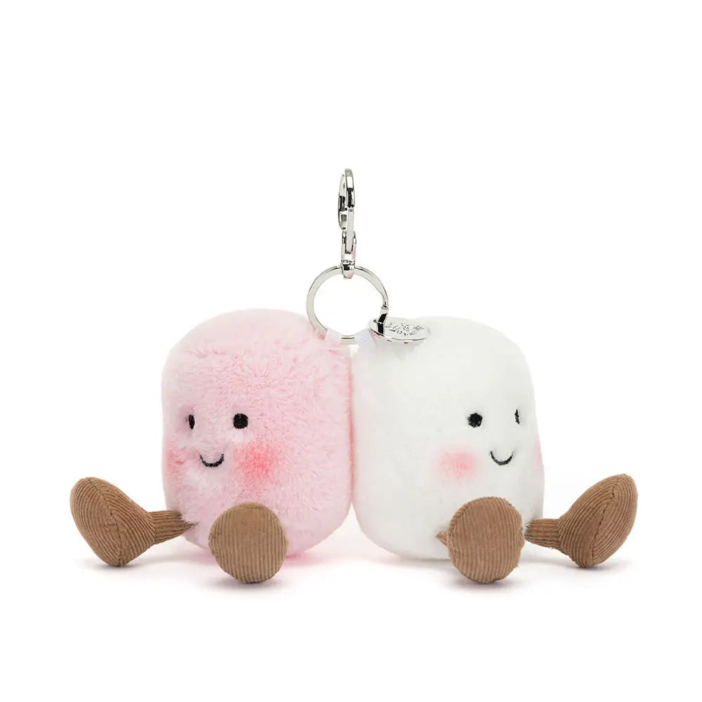 Jellycat Bag Charm Plush - Cute Animal Keychains Accessory