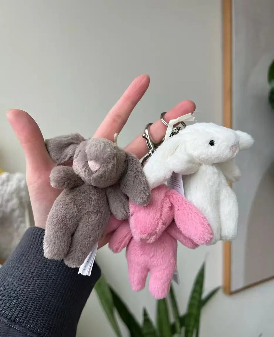 Jellycat Bag Charm Plush - Cute Animal Keychains Accessory