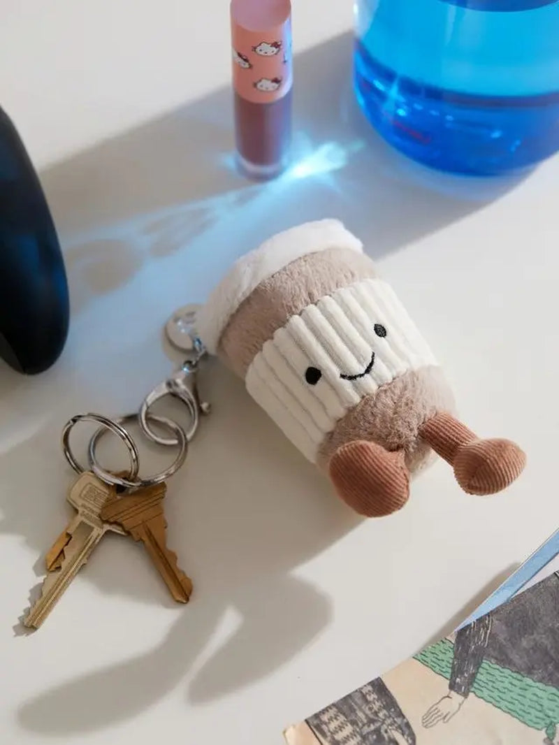Jellycat Bag Charm Plush - Cute Animal Keychains Accessory