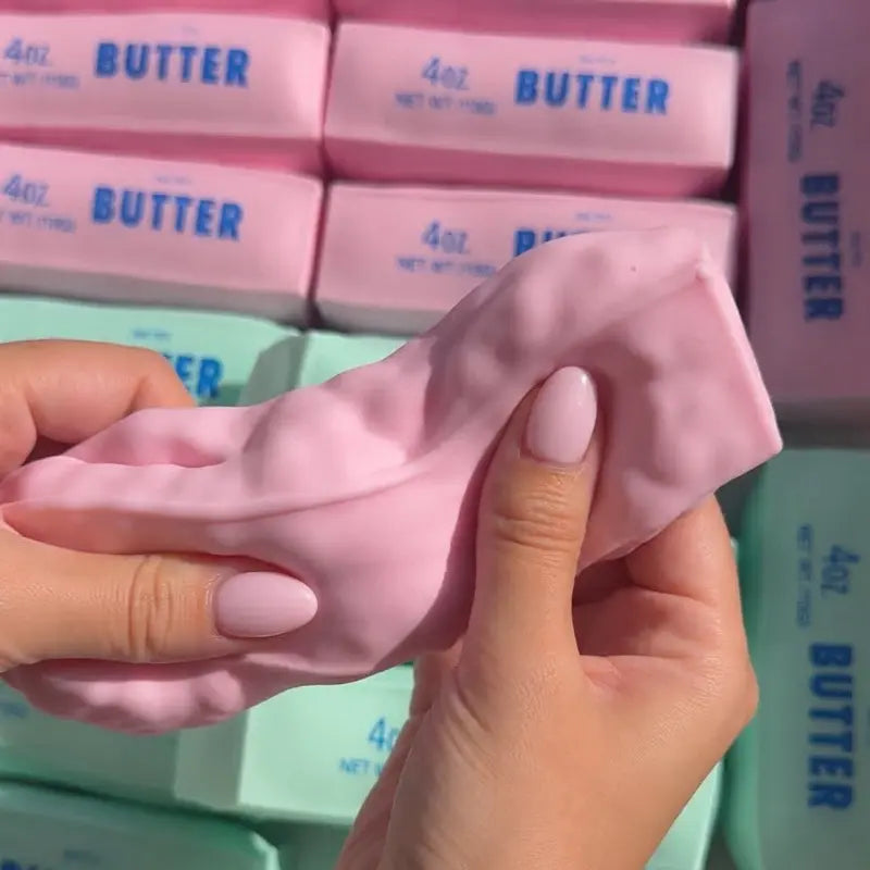 Crunchy Butter Squishy- Satisfying ASMR Stress Relief toy