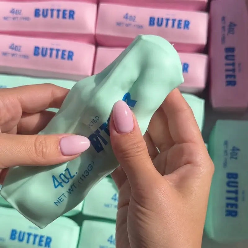 Crunchy Butter Squishy- Satisfying ASMR Stress Relief toy